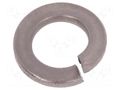 Washer; spring; M5; D=9.2mm; h=1.2mm; acid resistant steel A4 KRAFTBERG K5/D127-A4