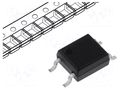 Bridge rectifier: single-phase; Urmax: 400V; If: 0.8A; Ifsm: 25A DC COMPONENTS MB4F-DC