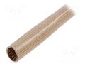 Insulating tube; fiberglass; beige; -30÷155°C; Øint: 3.5mm; L: 200m FAVIER SEP5KV-3.5-LBR-200
