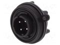 Connector: circular; socket; male; PIN: 4; 10A; 250V; IP68; UL94V-0 BULGIN PX0747/P