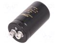 Capacitor: electrolytic; 2.2mF; 100VDC; Ø36x62mm; Pitch: 12.8mm KEMET ALS40A222DB100