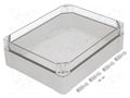 Enclosure: multipurpose; X: 270mm; Y: 340mm; Z: 106mm; INDUSTRIAL ELEKTRO-PLAST NASIELSK EPN-2725-01