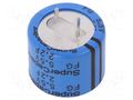 Supercapacitor; THT; 2.2F; 5.5VDC; -20÷80%; Body dim: Ø21.5x19mm KEMET FG0H225ZF