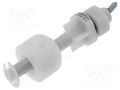 Sensor: liquid level; -20÷90°C; OUT: SPST-NC; lead; 0.5A; 10W; LS02 MEDER LS02-1B66-PA-500W