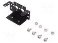 Bracket; black; aluminium; mechanical parts DFROBOT DF-FIT0038