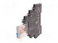 Relay: interface; SPDT; Ucntrl: 24VDC; 6A; 6A/250VAC; 6A/30VDC OMRON G2RVSR50124DC