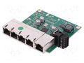 Switch Ethernet; unmanaged; Number of ports: 5; 5÷30VDC; RJ45; SW BRAINBOXES SW-105