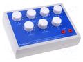 Decade box: inductance; 1u÷11,111H; Number of ranges: 7 PEAKTECH PKT-P3270