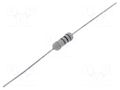 Resistor: metal oxide; THT; 27Ω; 1W; ±5%; Ø0.6x26mm; Ø3.2x9mm; axial SR PASSIVES MOF1WS-27R