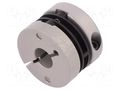 Coupling; Ø1: 10mm; Ø2: 10mm; aluminium,polyamide; -10÷80°C SICK KUP-1010-F