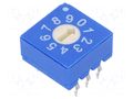 Encoding switch; DEC/BCD; Pos: 10; THT; Rcont max: 100mΩ; 4.9Ncm ECE ERD110RSZ