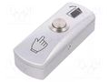 Exit button; wall mount; 36VDC; IP20; DC load @R: 3A/24VDC ORNO OR-ZS-813