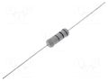 Resistor: metal oxide; THT; 3.3kΩ; 5W; ±5%; Ø0.75x36mm; Ø6x17mm SR PASSIVES MOF5WS-3K3