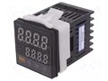 Module: regulator; temperature; -1999÷9999; SPST-NO; on panel AUTONICS TK4S-14RC