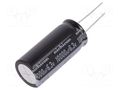 Capacitor: electrolytic; THT; 10000uF; 6.3VDC; Ø18x40mm; ±20%; UKL NICHICON UKL0J103MHD