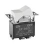 ROCKER SWITCH, DPST, 30A, 250V, WHITE SW3821