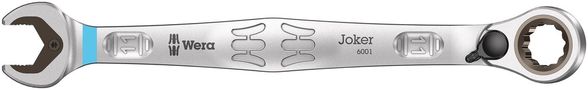 6001 Joker Switch Ratcheting combination wrench, with switch lever, 11x165.0, Wera 05020066001