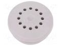 Ventilation seal; elastomer thermoplastic TPE; IP44; light grey SPELSBERG BSTM20