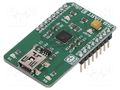 Click board; prototype board; Comp: CP2102N; adapter; 3.3VDC,5VDC MIKROE MIKROE-3063
