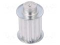 Belt pulley; T5; W: 25mm; whell width: 36mm; Ø: 21.45mm; aluminium OPTIBELT 36-T5-14-200ZA