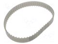 Timing belt; T10; W: 25mm; H: 4.5mm; Lw: 600mm; Tooth height: 2.5mm OPTIBELT T10-600-25-77ZA