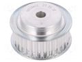 Belt pulley; T5; W: 16mm; whell width: 27mm; Ø: 46.95mm; aluminium OPTIBELT 27-T5-30-200ZA