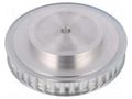 Belt pulley; AT10; W: 16mm; whell width: 31mm; Ø: 125.45mm; metric OPTIBELT 31-AT10-40-200ZA