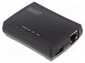 Print server; DC,RJ45 socket,USB A socket DIGITUS DN-13020