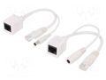 Passive PoE cable kit; PoE (PoE); white DIGITUS DN-95001