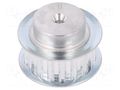 Belt pulley; T5; W: 10mm; whell width: 21mm; Ø: 29.4mm; aluminium OPTIBELT 21-T5-19-200ZA