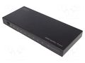 Splitter; HDCP 1.2; Features: LED status indicator; black DIGITUS DS-43302