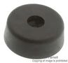FEET, RUBBER, 37X13.5MM, CABINET, PK20 RF1/37.5MM