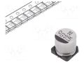 Capacitor: electrolytic; SMD; 15uF; 250VDC; Ø10x10mm; ±20%; 3000h NICHICON ULR2E150MNL1GS
