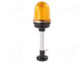 Signaller: lighting; flashing light,continuous light; amber QLIGHT Q100LP-12/24-A-QZ2