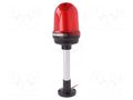 Signaller: lighting; flashing light,continuous light; red; Q100L QLIGHT Q100LP-12/24-R-QZ2