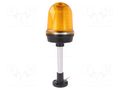 Signaller: lighting; flashing light,continuous light; amber QLIGHT Q125LP-12/24-A-QZ2