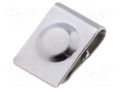 Contact; AAA,R03; Batt.no: 1; push-in; Contacts: steel COMF 404A