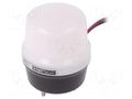 Signaller: lighting-sound; 24VDC; buzzer,continuous light; LED QLIGHT QMCL60-BZ-24