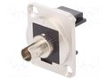 Connector: fiber optic; coupler; ST,both sides; metal; FT; 19x24mm CLIFF CP30218M