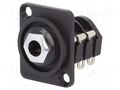 Connector: Jack 6,3mm; socket; female; FT; stereo; soldering CLIFF CP303080