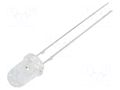 LED; bluish green; 3mm; 8400÷10000mcd; 30°; Front: convex OPTOSUPPLY OSG3DA3131A