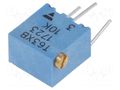 Potentiometer: mounting; multiturn; 10kΩ; 250mW; ±10%; linear; THT VISHAY T63XB10K