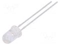 LED; red; 5mm; 2900÷5000mcd; 15°; Front: convex; 1.6÷2.4VDC LUCKYLIGHT LL-503VC2E-2BC