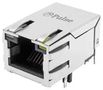 RJ45 CONNECTOR, JACK, 8P8C, CAT5/6, THT J1011F21PNL