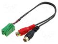 Aux adapter; RCA; Renault PER.PIC. C7001-RCA