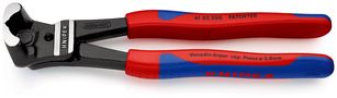 KNIPEX 61 02 200 Bolt End Cutting Nipper high lever transmission plastic coated black atramentized 200 mm 61 02 200