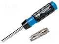 Kit: screwdriver bits; 10pcs; hex key,Phillips,Pozidriv®,slot C.K CK-4829B