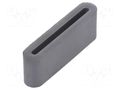 Ferrite: one-piece; 28AWG; 20Ω; A: 33.5mm; B: 12mm; C: 6.5mm; D: 27.5mm FERROCORE FFP33.5X12X6.5-B8