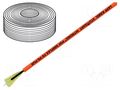 Wire: polimer optical fiber; HITRONIC® POF; Øcable: 6mm; simplex LAPP SIMPLEX-FD-PE-PUR