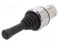 Switch: joystick; 22mm; Stabl.pos: 1; black; none; IP67; 3SU1.5 SIEMENS 3SU1050-7AF88-0AA0